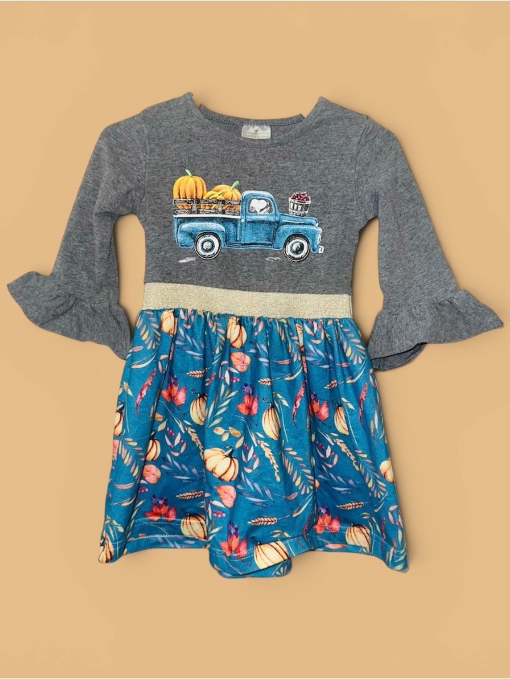 Girls Snoopy Fall Dress